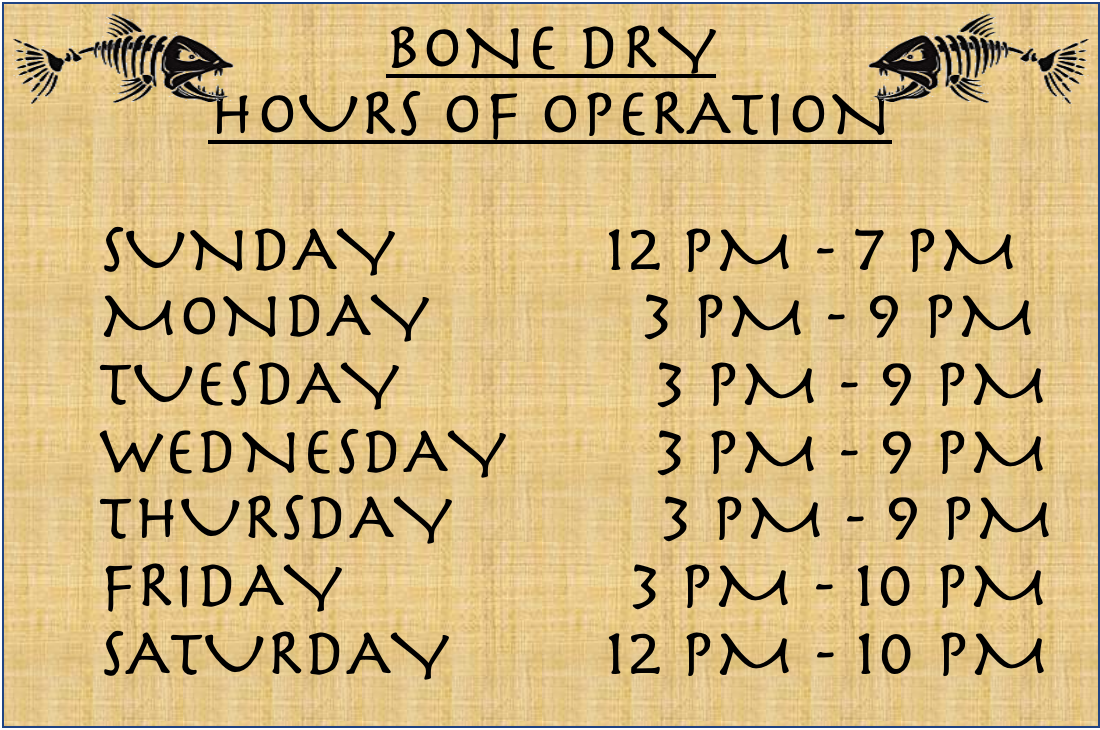 hours of operation